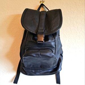 Genuine Leather Backpack Purse